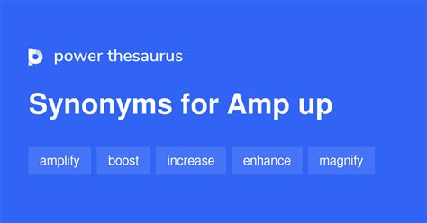 amp synonym|amp up synonym.